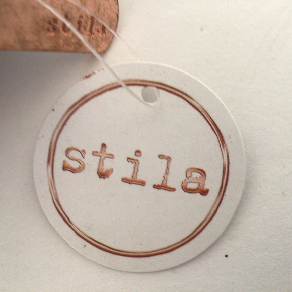 STILA BROWN GLITTER DOME MAKEUP COSMETIC BAG NWT - Picture 10 of 12